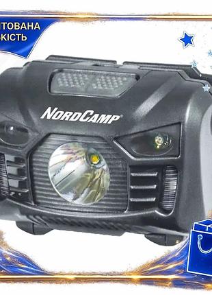Dm ліхтар налобний nord специфікація 2.2 camp 150lm 3w led із сенсором для туристів та риболовлі налоб spe|lz