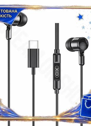 Dm навушники провідні xo специфікація 2.2 ep81 sunflower usb-c чорні для смартфонів та планшетів із ци spe|lz