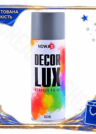 Dm краска акриловая nowax спецификация 2.2 spray темно-серый 450мл для металла и дерева аэрозольная кр spe|lz