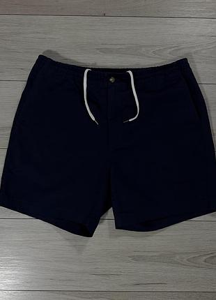 Темно сині шорти ральф лаурен polo ralph lauren stretch classic fit navy l оригінал