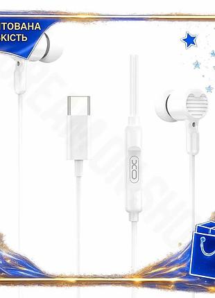 Dm навушники провідні xo специфікація 2.2 ep81 sunflower usb-c білі для смартфонів та планшетів цифров spe|lz