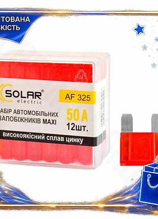 Dm набор предохранителей solar спецификация 2.2 50а 12шт цинковый сплав для защиты автоэлектросети эле spe|lz