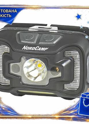 Dm фонарь налобный nord спецификация 2.2 camp 260lm 5w cree xte+cob с сенсором белый красный для рыбал spe|lz