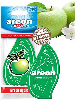 Освіжувач сухий лист - "areon" - classic - apple (яблуко) (10шт/уп)