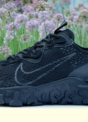Кроссовки react vision black