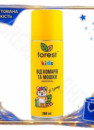 Dm спрей-репеллент forest kids спецификация 2.2 200мл аэрозоль от комаров и мошек защита для детей и в spe|lz