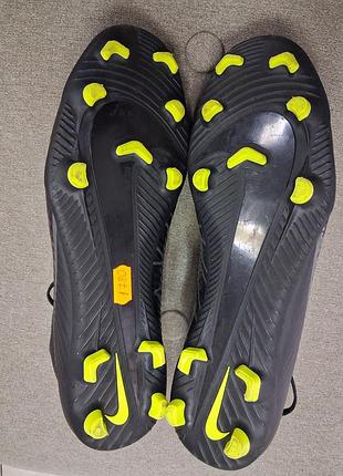 Бутсы nike vapor 15 club fg/mg black dj5963-001(оригинал) 6
