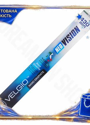 Dm безкаркасная щетка velgio спецификация 2.2 neo visio 17"/430мм для автомобилей очищает лобовое стек spe|lz