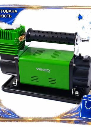 Dm компресор автомобільний winso специфікація 2.2 600вт 10атм 160л/хв для накачування коліс та підкачу spe|lz