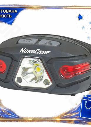 Dm фонарь налобный nord спецификация 2.2 camp 250lm led 5w с сенсором белый красный для туризма и акти spe|lz