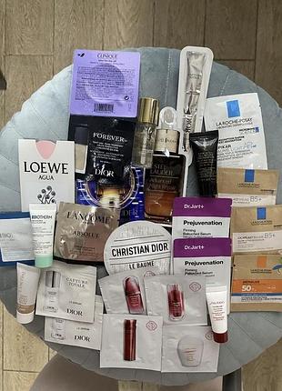 Набор пробников люкс брендов estee lauder shiseido dior ysl lancome