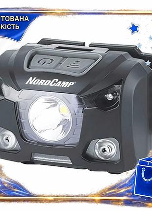 Dm фонарь налобный nord спецификация 2.2 camp 250lm 5w xpg с сенсором белый красный для походов и рыба spe|lz