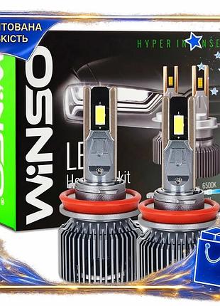 Dm автолампа led h8/h11/h16 спецификация 2.2 130вт 11000лм 6500k winso для автомобиля светодиодные лам spe|lz