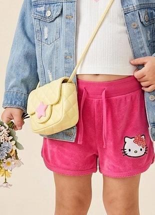 Шорти h&m hello kitty на дівчинку 12-18 місяців 86 см