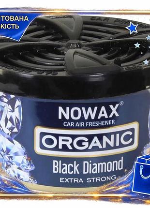Dm ароматизатор повітря nowax специфікація 2.2 organic black diamond гелевий для автомобіля парфумован spe|lz