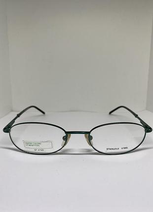 Окуляри оправа united colors benetton vintage retro 90s office siren y2k bayonetta