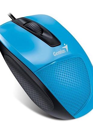 Мышь компьютерная genius dx-150x проводная ergo usb blue