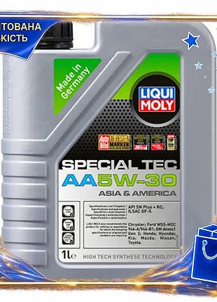 Dm моторне масло liqui специфікація 2.2 moly special tec aa 5w-30 1л синтетичне для японських та амери spe|lz