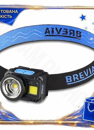 Dm ліхтар налобний brevia специфікація 2.2 550lm 3w cree xpg cob із сенсором для туризму та активного spe|lz