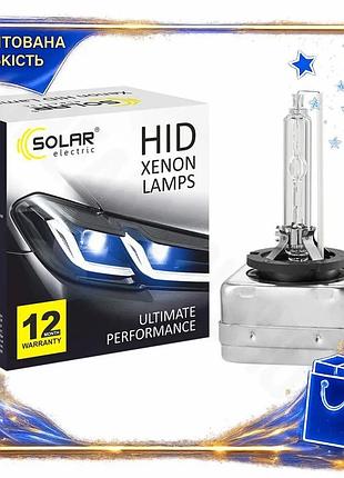 Dm ксенонова лампа solar специфікація 2.2 d3s 6000k 35w pk32d-3 для авто освітлення ближнього світла к spe|lz
