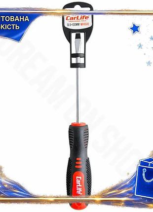 Dm отвертка шлицевая carlife спецификация 2.2 sl5x100mm для работы со стандартными винтами ручной инст spe|lz