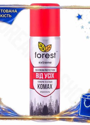 Dm спрей-репелент forest extreme специфікація 2.2 65мл аерозоль захист від комах для шкіри та одягу ві spe|lz