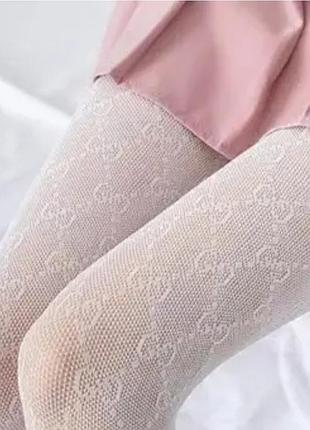 Женские ажурные колготы колготки сетка