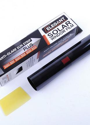 Плівка лобового скла 20х150см super dark black "el" 500 302 (50шт/ящ)