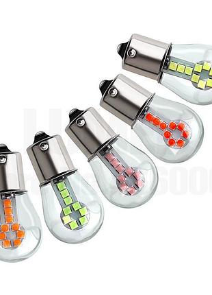 Світлодіод 12v т25 білий smd 18-3030 +780lm у скляній колбі №39