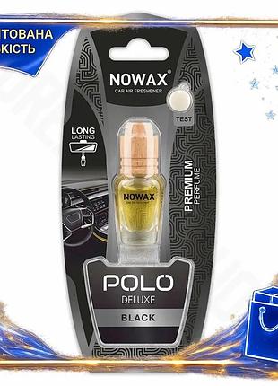 Dm ароматизатор повітря nowax специфікація 2.2 polo deluxe black 7мл spe|lz