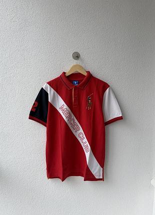 Поло з великим лого ralph lauren