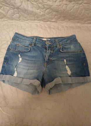 Джинсові шорти  pull&bear, eur 34