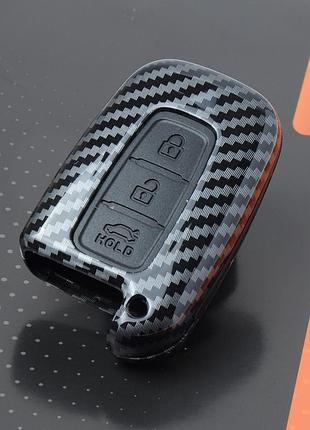 Чохол на пульт сигналізації пластик hyundai zn 3 carbon 924 original (4 049)