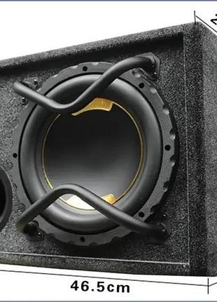Сабвуфер активний 10" 1500w gelong zhuoba m10 a138+комплект проводів