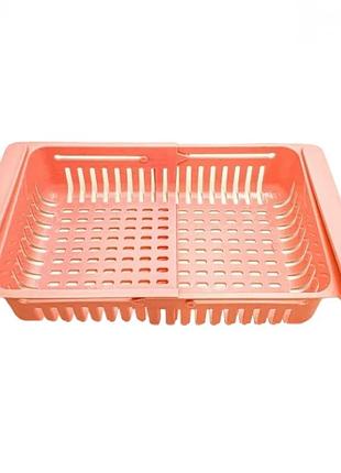 Полиця для холодильника підвісна storage rack 7240 pink