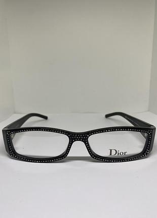 Вінтажні прямокутні стокові окуляри оправа christian dior 2000s y2k office siren bayonetta vogue альт crystal fancy hilton