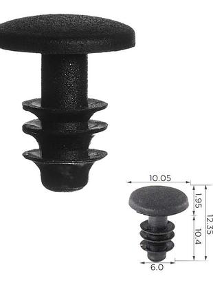 Кліпси c1003 обшивки/ущільнювач/двері toyota, lexus, subaru, mitsubishi, honda 6786920030 (уп.100шт)