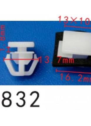 Кліпси c1832 молдингів/двері hyundai, suzuki, kia (87758-38000, 8775838000, 15216) ( уп. 100 шт.)