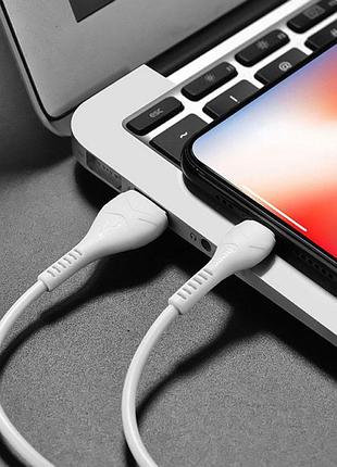 Кабель lightning hoco x37 7082, белый 7