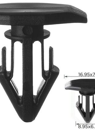 Кліпси c0254 ущільнювача lexus toyota 9046710146 (уп. 100шт.)