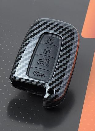 Чохол на пульт сигналізації пластик hyundai zn 4 carbon 923 original (4 050)