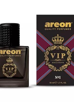 Освіжувач спрей 50ml - "areon" - perfume vip - №1 скло black (6шт/уп)
