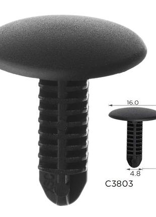 Кліпси c3803 кріплення обшивки багажник, капот tesla (101091900a) (уп.100шт)