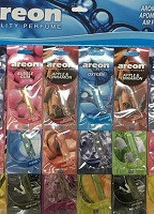 Освіжувач рідкий 5ml - "areon" - mon liquid - планшет mix (18шт) (15уп/ящ)