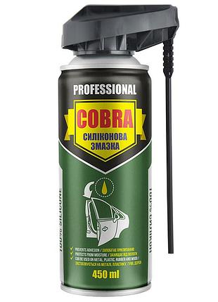 Мастило силіконове спрей 450ml "cobra" nx45700 professional (з аплікатором) (24шт/ящ)