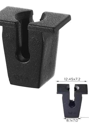 Кліпси c0952 під саморіз vw, audi, seat, skoda (811807577c, a0019884681, 57115, 14740) ( уп. 100 шт.