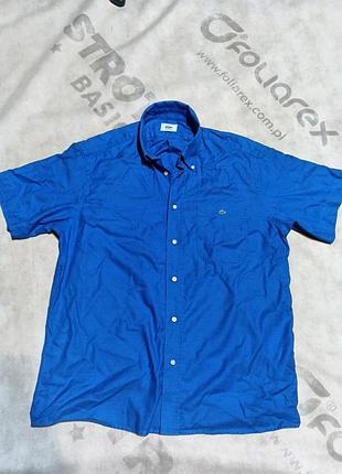 Мужская винтажная рубашка lacoste