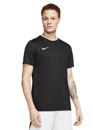 Спортивна футболка nike m nk dry park vii jsy ss black
