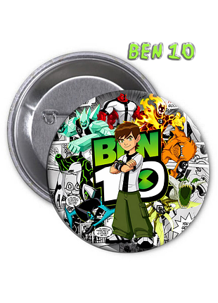 Значок ben 10 | бен 10 (06)