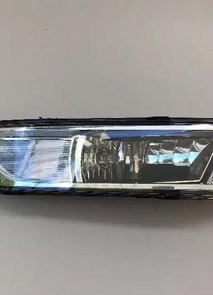 Противотуманная фара volkswagen passat b8 2015-2019, eur, без ламп (h8), передняя левая, depo, 441-2058l-ue